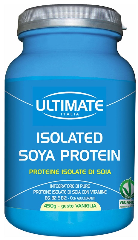ULTIMATE ISOLATED SOYA PROTEIN GUSTO VANIGLIA 450 G - Farmacia De Pasquale