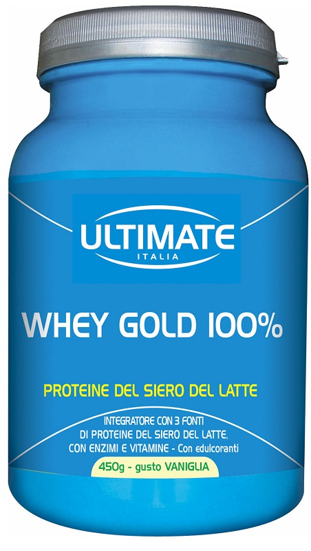 ULTIMATE WHEY GOLD 100% VANIGLIA 450 G - Farmacia De Pasquale