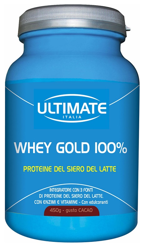 ULTIMATE WHEY GOLD 100% CACAO 450 G - Farmacia De Pasquale