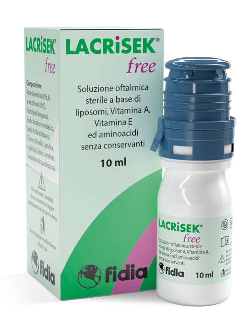 LACRISEK FREE SOLUZIONE OFTALMICA SENZA CONSERVANTI 10 ML - Farmacia De Pasquale