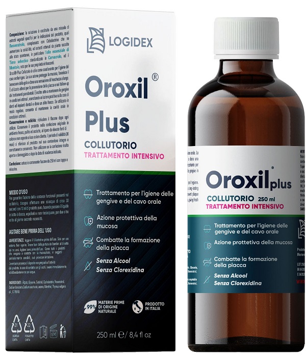 OROXIL PLUS COLLUTORIO TRATTAMENTO INTENSIVO 250 ML - Farmacia De Pasquale