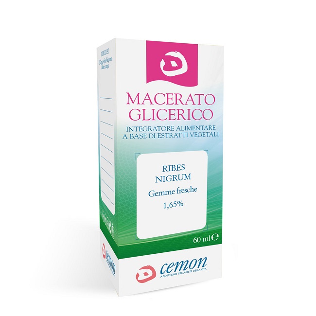 RIBES NIGRUM GEMME MACERATO GLICERICO 60 ML - Farmacia De Pasquale