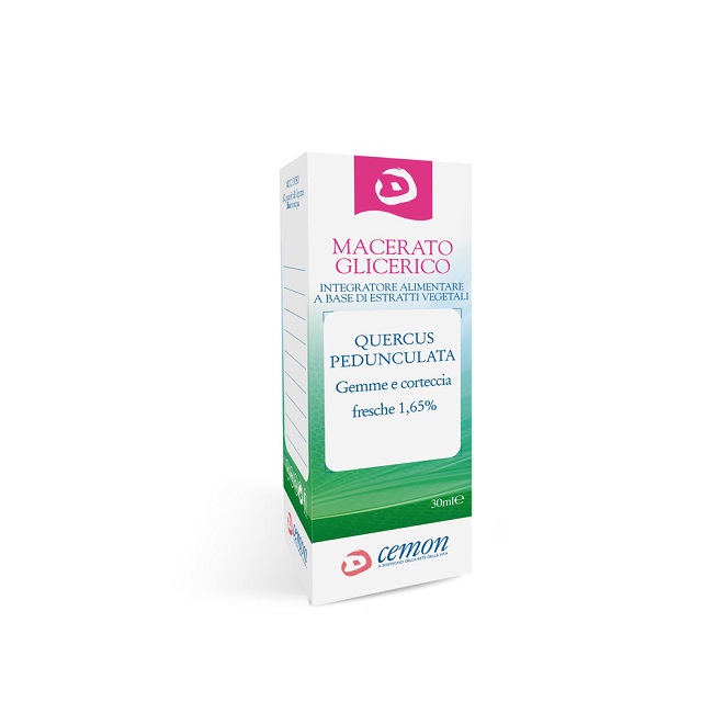 QUERCUS PEDONCULATA GEMME MACERATO GLICERICO 30 ML - Farmacia De Pasquale