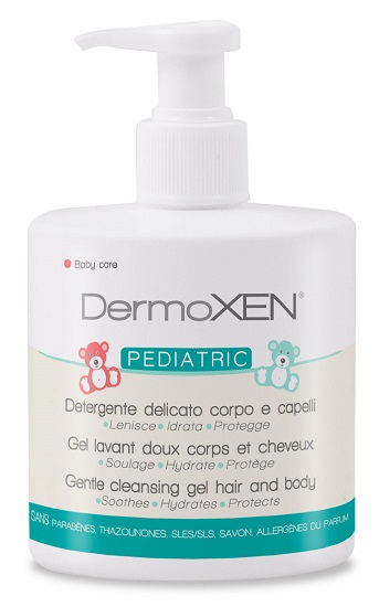 DERMOXEN PEDIATRIC DETERGENTE CORPO & CAPELLI 300 ML - Farmacia De Pasquale