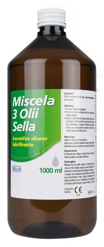 MISCELA 3 OLII LASSATIVO 1 LITRO MD - Farmacia De Pasquale