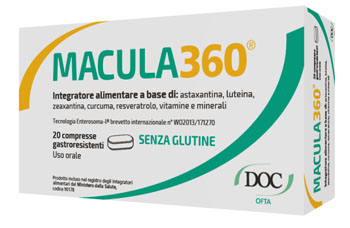 MACULA360 20 COMPRESSE GASTRORESISTENTI - Farmacia De Pasquale