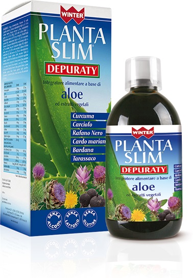 WINTER PLANTA SLIM DEPURATY 500 ML - Farmacia De Pasquale