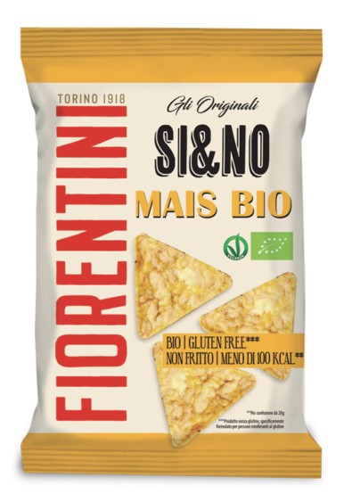 BIO SI&NO GALLETTINE DI MAIS TRIANGOLARI MULTIPACCO 6 CONFEZIONI DA 20 G - Farmacia De Pasquale