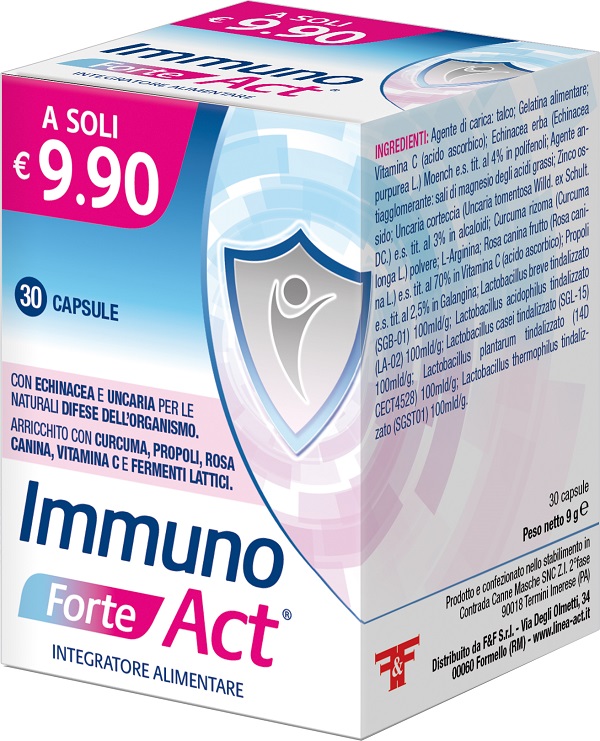 IMMUNO FORTE ACT 30 CAPSULE - Farmacia De Pasquale