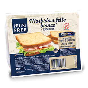 NUTRIFREE MORBIDO A FETTE BIANCO 165 G - Farmacia De Pasquale