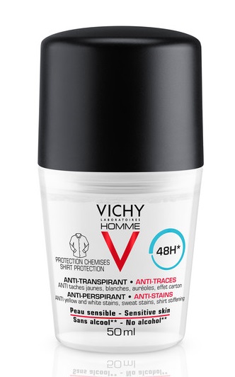 VICHY HOMME DEO ANTI-MACCHIE 50 ML - Farmacia De Pasquale