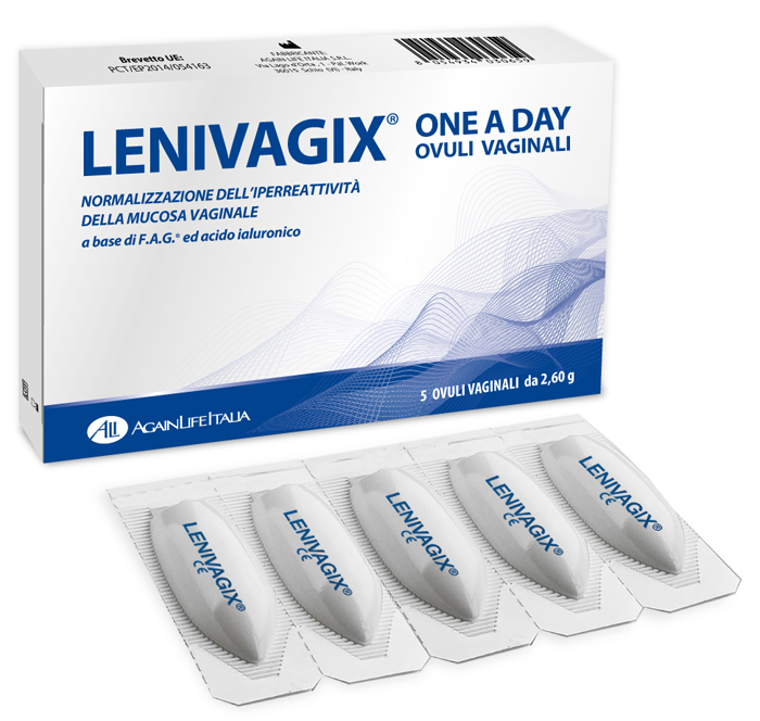 LENIVAGIX ONE A DAY 5 OVULI VAGINALI - Farmacia De Pasquale
