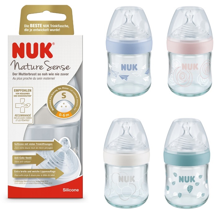 NUK BIBERON NATURAL SENSE SI 150 ML - Farmacia De Pasquale