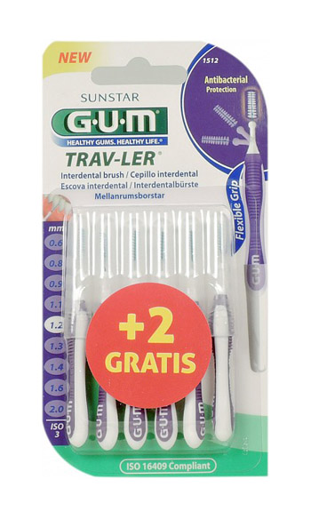 GUM TRAVLER 1512 SCOVO 1,2 6 PEZZI - Farmacia De Pasquale