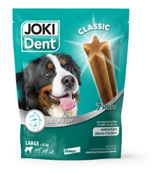 JOKI DENT CLASSIC SACCHETTO 270 G PER CANI DI TAGLIA EXTRALARGE OLTRE 25 KG - Farmacia De Pasquale