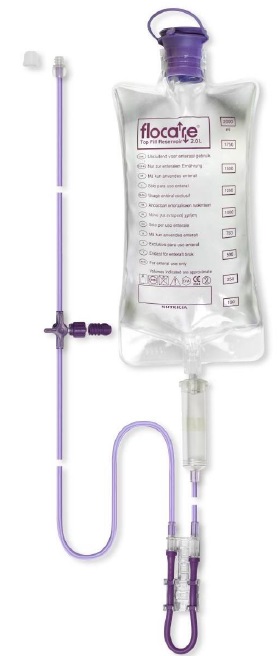 FLOCARE SACCA CON DEFLUSSORE DA 2 LITRI PER NUTRIPOMPA INFINITY - Farmacia De Pasquale