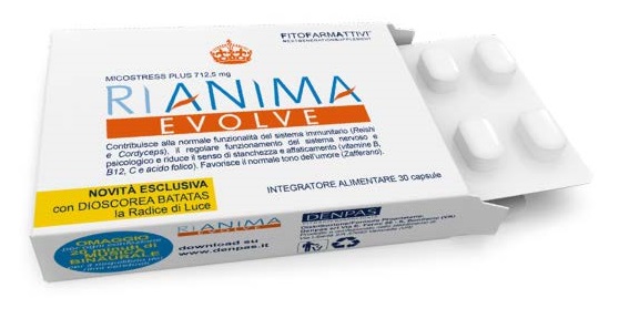 RIANIMA EVOLVE 30 CAPSULE - Farmacia De Pasquale