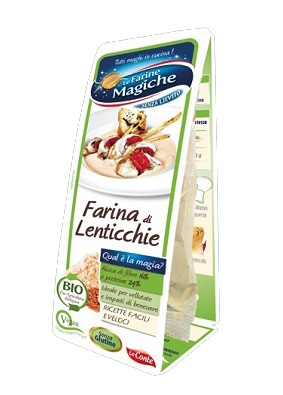 IPAFOOD FARINA DI LENTICCHIE ROSSE BIOLOGICA 100 G - Farmacia De Pasquale
