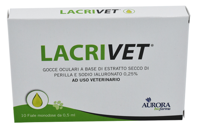 LACRIVET GOCCE OCULARI STRIP 10 FLACONCINI 0,5 ML - Farmacia De Pasquale