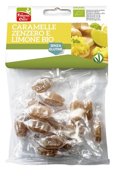 CARAMELLE ZENZERO E LIMONE BIO 50 G - Farmacia De Pasquale