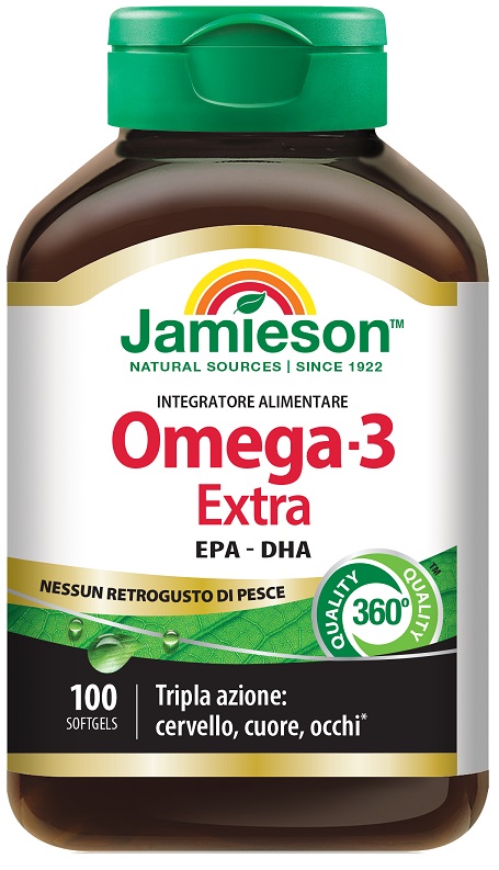JAMIESON OMEGA 3 EXTRA 100 PERLE - Farmacia De Pasquale