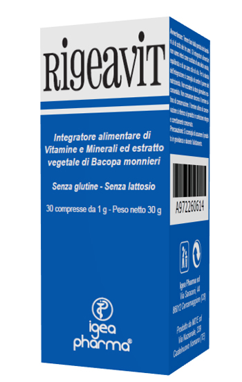 RIGEAVIT 30 COMPRESSE - Farmacia De Pasquale