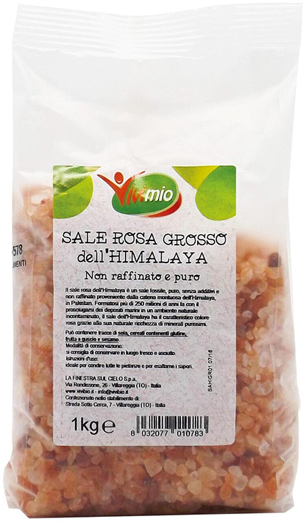 SALE ROSA DELL HIMALAYA GROSSO VIVIMIO 1000 G - Farmacia De Pasquale
