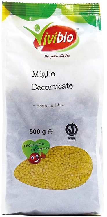 MIGLIO DECORTICATO VIVIBIO 500 G - Farmacia De Pasquale