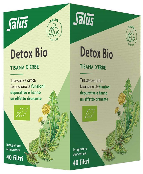 DETOX BIO TISANA 40 FILTRI 72 G - Farmacia De Pasquale