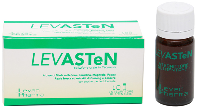 LEVASTEN 10 FLACONCINI DA 10 ML - Farmacia De Pasquale