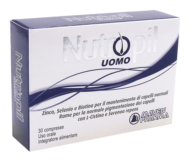 NUTROPIL UOMO 30 COMPRESSE - Farmacia De Pasquale