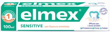 ELMEX DENTIFRICIO SENSITIVE CON FLUORURO AMMINICO 100 ML - Farmacia De Pasquale