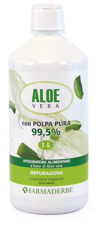 ALOE VERA SUCCO DI ALOE VERA POLPA PURA 1000 ML - Farmacia De Pasquale
