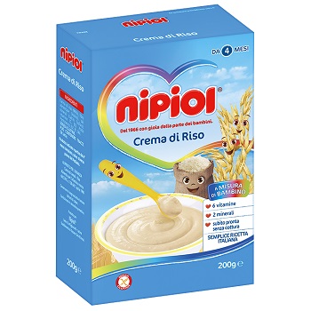 NIPIOL CEREALI CREMA RISO 200 G - Farmacia De Pasquale