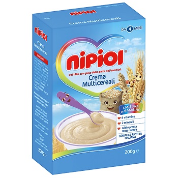 NIPIOL CEREALI CREMA MULTICEREALI 200 G - Farmacia De Pasquale