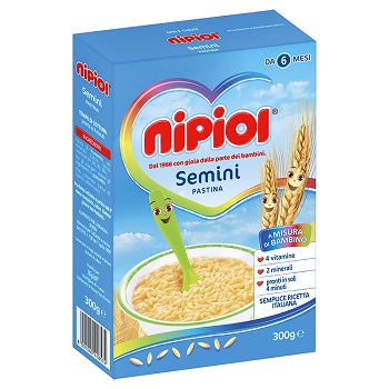NIPIOL PASTINA SEMINI 300 G - Farmacia De Pasquale