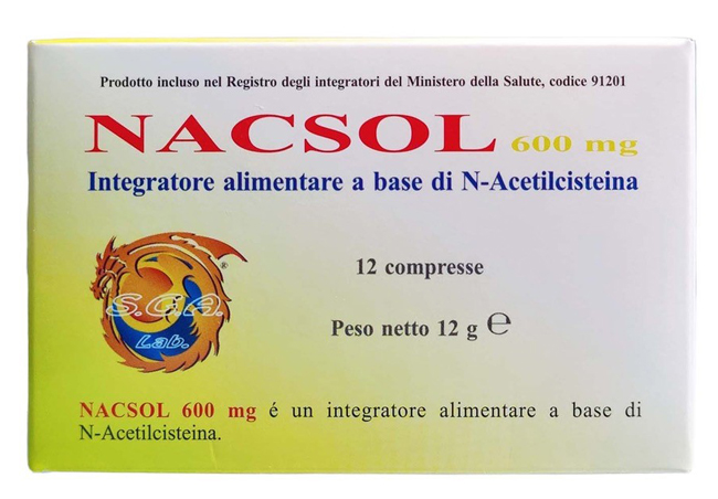 NACSOL 12 COMPRESSE - Farmacia De Pasquale
