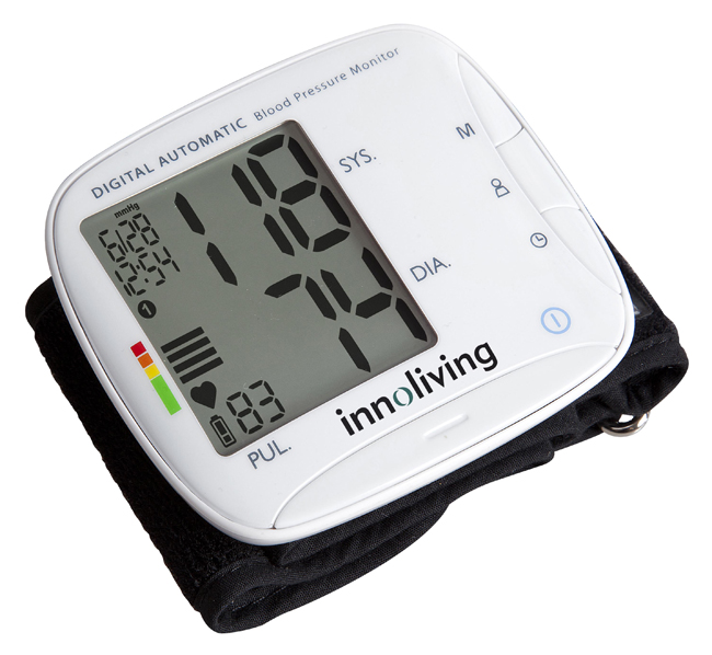 MISURATORE DI PRESSIONE DIGITALE DA POLSO AMPIO DISPLAY LCD - Farmacia De Pasquale