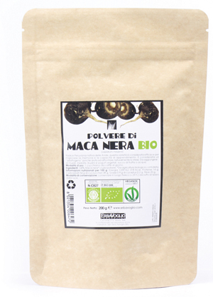MACA NERA POLVERE BIO 200 G - Farmacia De Pasquale