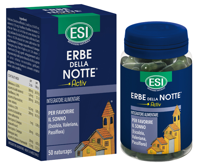 ESI ERBE DELLA NOTTE ACTIV 50 CAPSULE - Farmacia De Pasquale