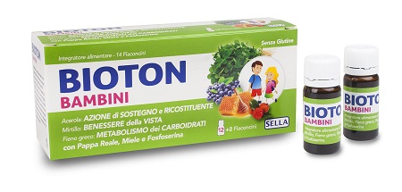 BIOTON BAMBINI NUOVO 14 FLACONCINI - Farmacia De Pasquale