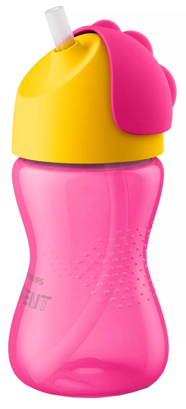 AVENT TAZZA ROSA CON CANNUCCIA DA 300ML - Farmacia De Pasquale
