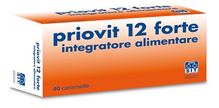 PRIOVIT 12 FORTE 40 CARAMELLE - Farmacia De Pasquale