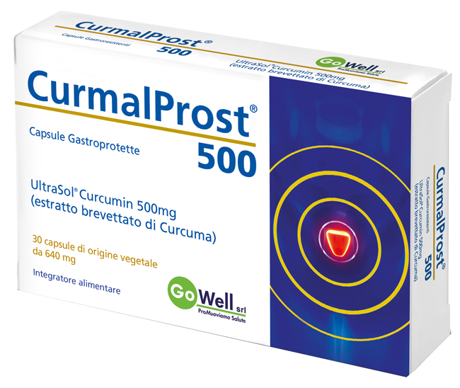 CURMALPROST 500 30 CAPSULE GASTROPROTETTE - Farmacia De Pasquale