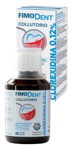 FIMODENT COLLUTORIO CLOREXIDINA SPDD 0,12% 200 ML - Farmacia De Pasquale