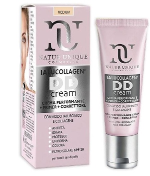 NATUR UNIQUE DD CREAM MEDIUM 40 ML + CORRETTORE 2 ML - Farmacia De Pasquale