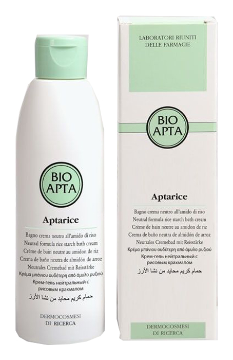 APTARICE BAGNO CREMA NEUTRO AMIDO RISO 200 ML - Farmacia De Pasquale