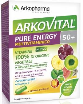 ARKOVITAL PURE ENERGY 50+ 60 CAPSULE - Farmacia De Pasquale