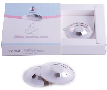 SILVER MOTHER CARE PARACAPEZZOLO IN ARGENTO PURO NO TRILAMINATO 2 PEZZI - Farmacia De Pasquale