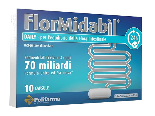 FLORMIDABIL DAILY 10 CAPSULE - Farmacia De Pasquale